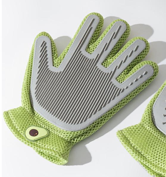 2-in-1 Pet Grooming Gloves for Effortless Grooming – view 9