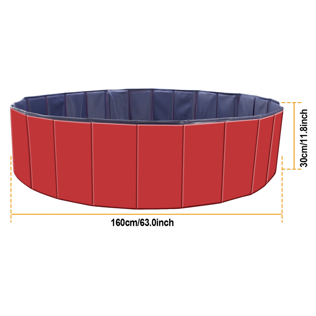 Foldable Pet Swimming Pool for Dogs and Cats