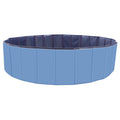 Foldable Pet Swimming Pool for Dogs and Cats – 1Pc Blue