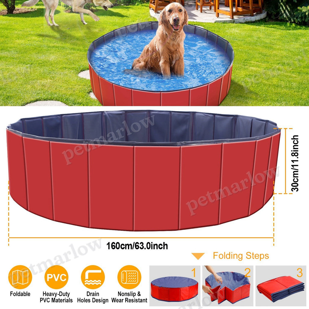 Foldable Pet Swimming Pool for Dogs and Cats – view 4