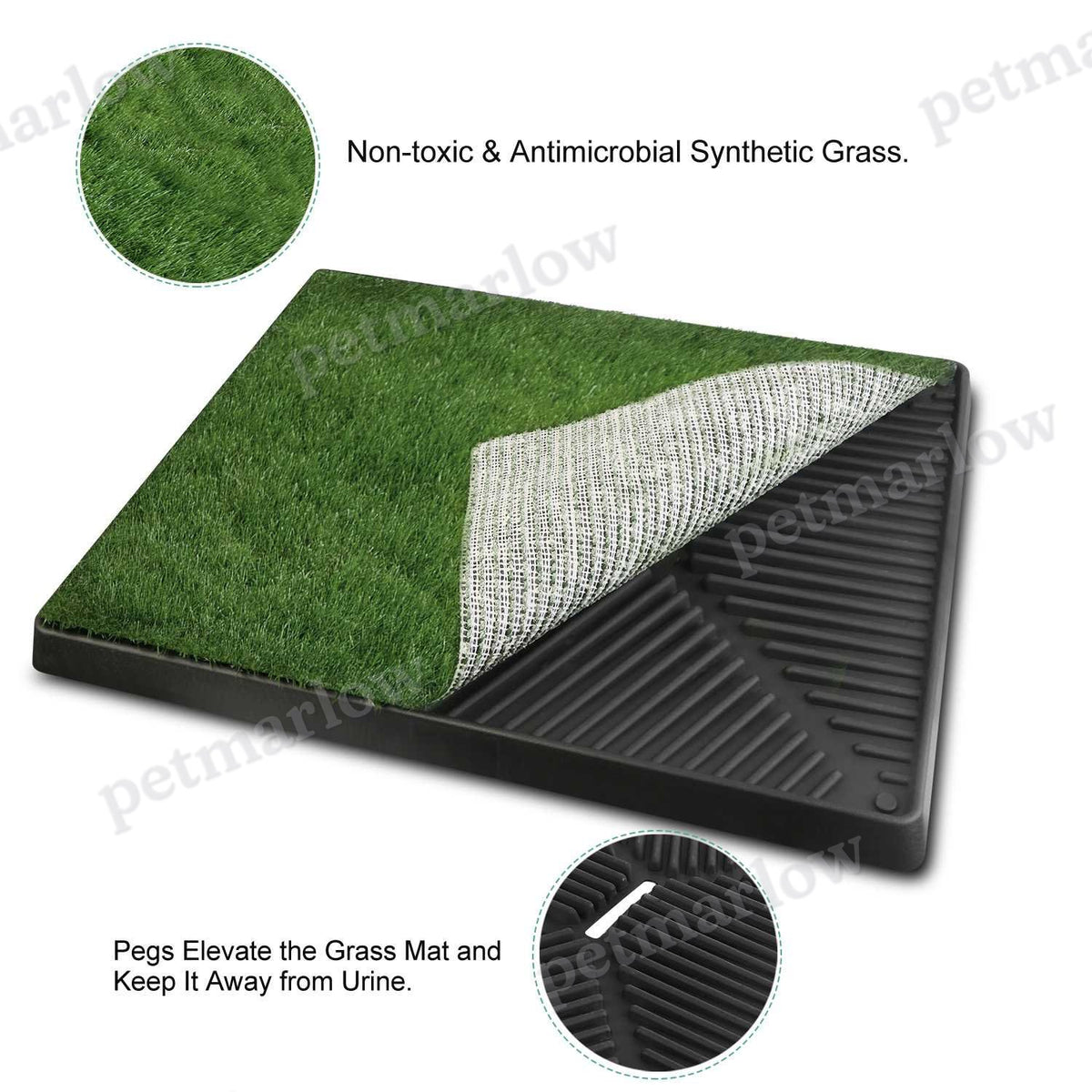 Artificial Grass Potty Training Pad for Dogs – view 6
