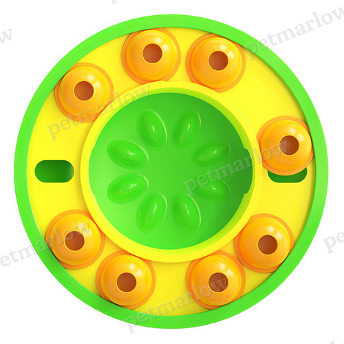 1Pc Dog Puzzle Food Feeder Slow Feeding Bowl Interactive Toy Dog Treat Dispensing Toy For IQ Training Mental Enrichment