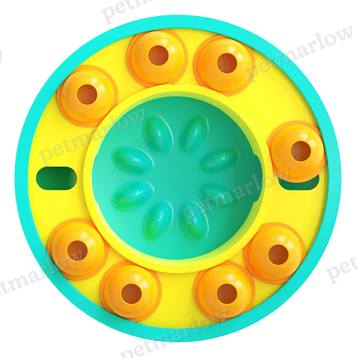 1Pc Dog Puzzle Food Feeder Slow Feeding Bowl Interactive Toy Dog Treat Dispensing Toy For IQ Training Mental Enrichment