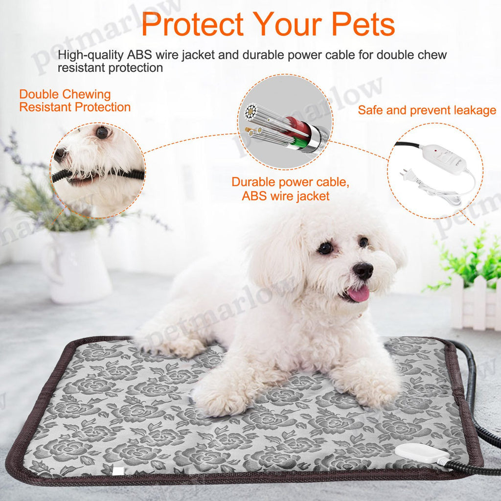 Pet Heating Pad for Cats and Dogs - Electric Heating Mat – view 6