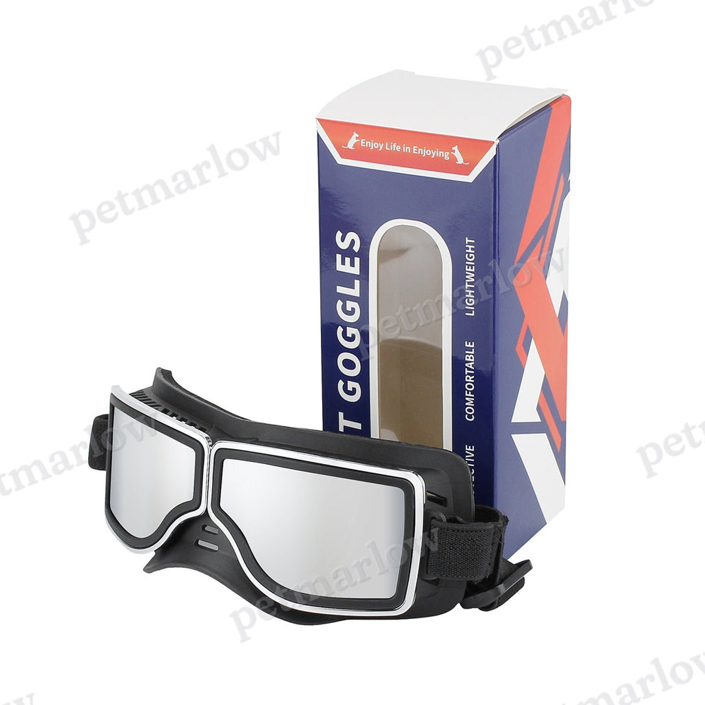 1Set Dog Goggles Medium-Large Dog Sunglasses Anti-dust Windproof Dog Goggles – view 6