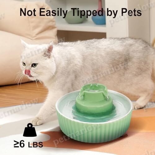 2.1L/71oz Cat Fountain with 3 Carbon Filters and 2 Water Pumps – view 2