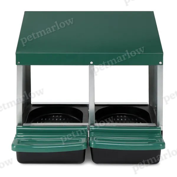 2 Compartment Chicken Nesting Box for Poultry Comfort – view 4