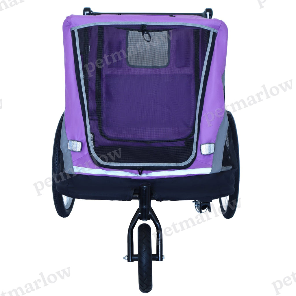 2-in-1 Bike Trailer & Push Cart for Pets – view 5