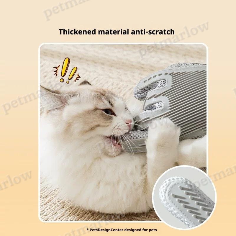 2-in-1 Pet Grooming Gloves for Effortless Grooming – view 5