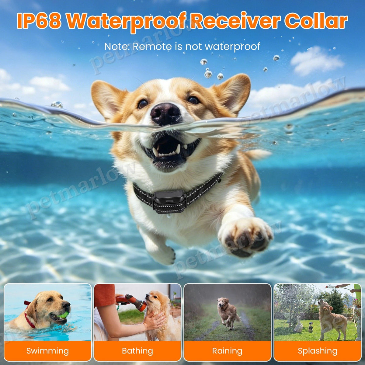2 In 1 Wireless Dog Fence System with Training Collar – view 2