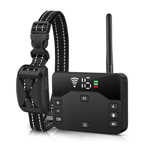2 In 1 Wireless Electric Dog Fence and Training Collar