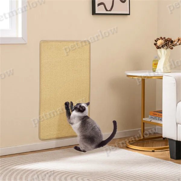 2-Pack 32"x20" Natural Sisal Cat Scratching Mats – view 5