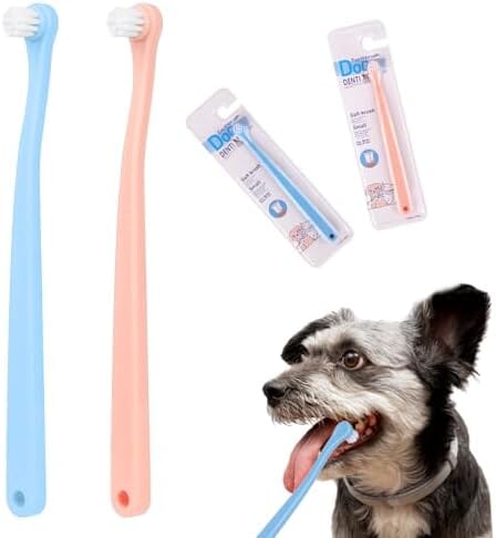 2 Pack Dog and Cat Toothbrush Kit
