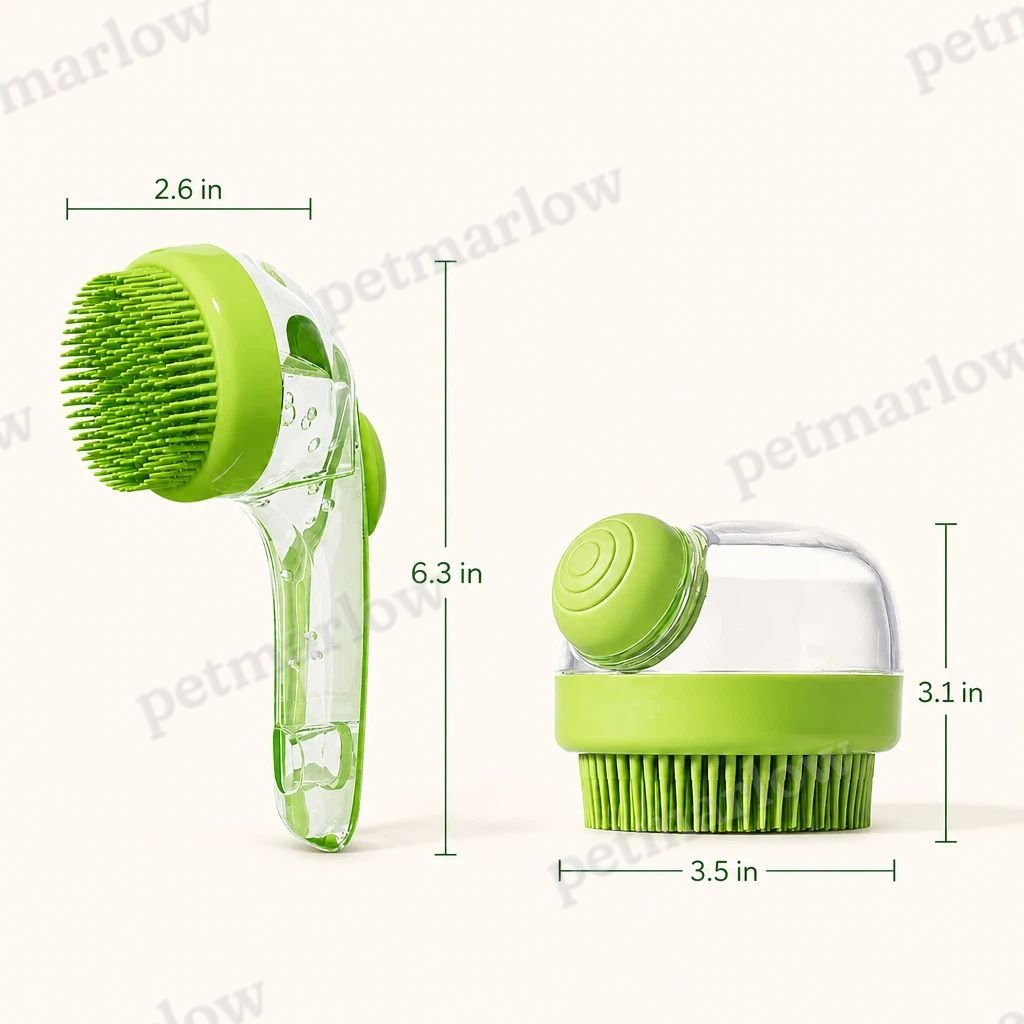 2 Pack Handheld Dog Cat Shower Brush – 2pcs