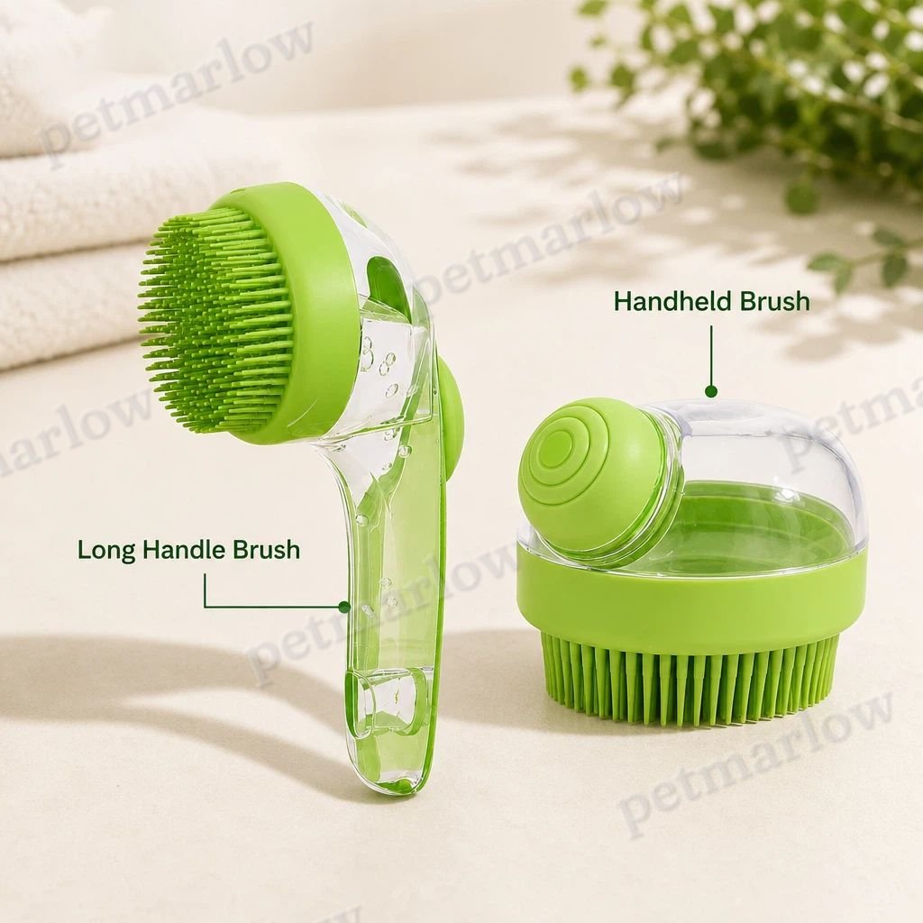 2 Pack Handheld Dog Cat Shower Brush – view 4