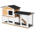 2 Storey Rabbit Hut for Indoor/Outdoor Use