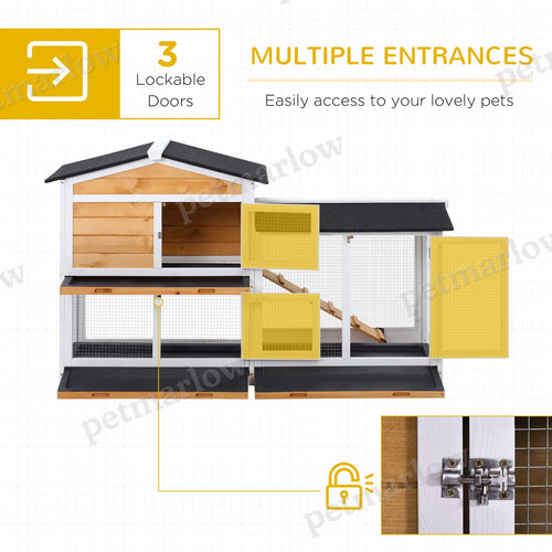 2 Storey Rabbit Hut for Indoor/Outdoor Use – view 2