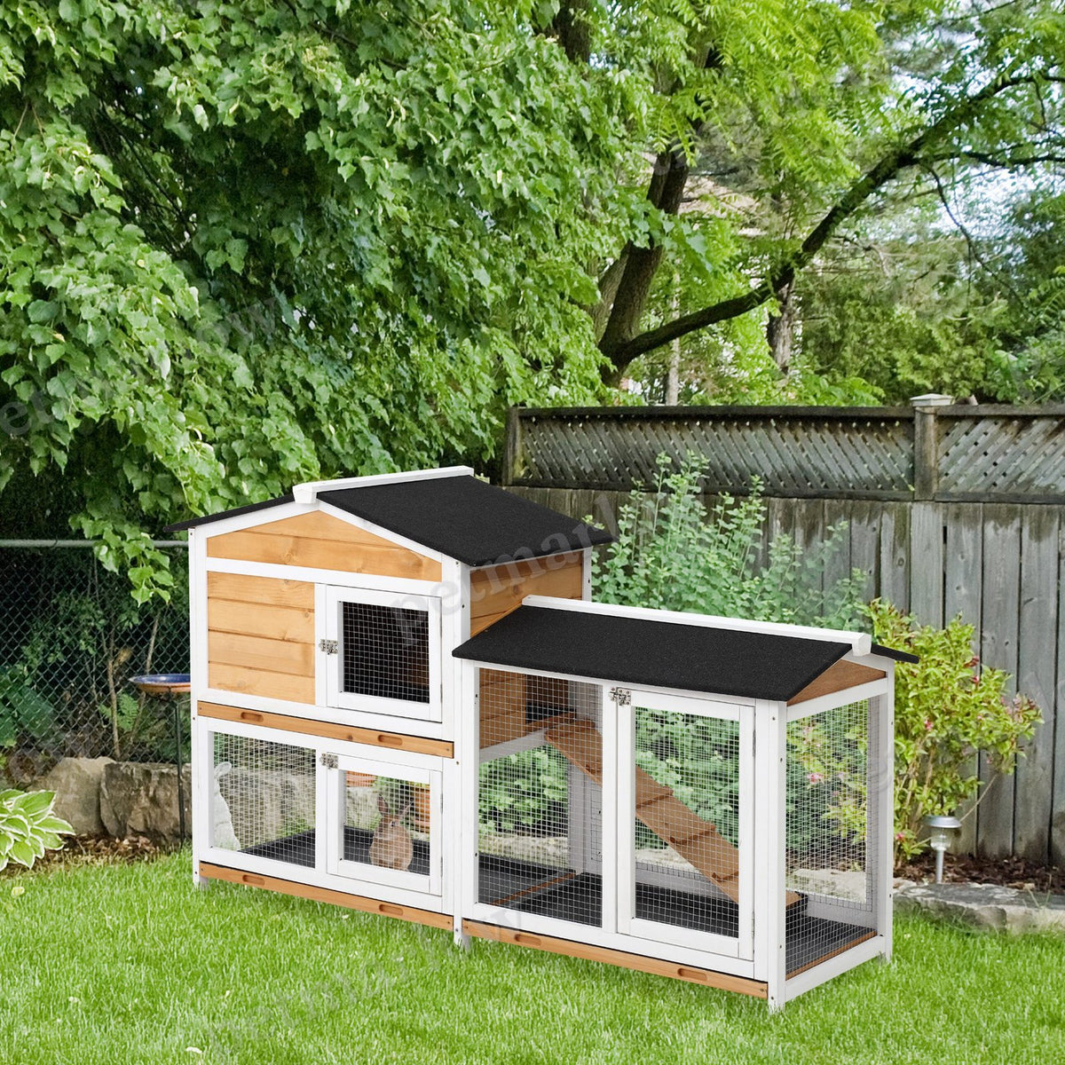 2 Storey Rabbit Hut for Indoor/Outdoor Use – view 3