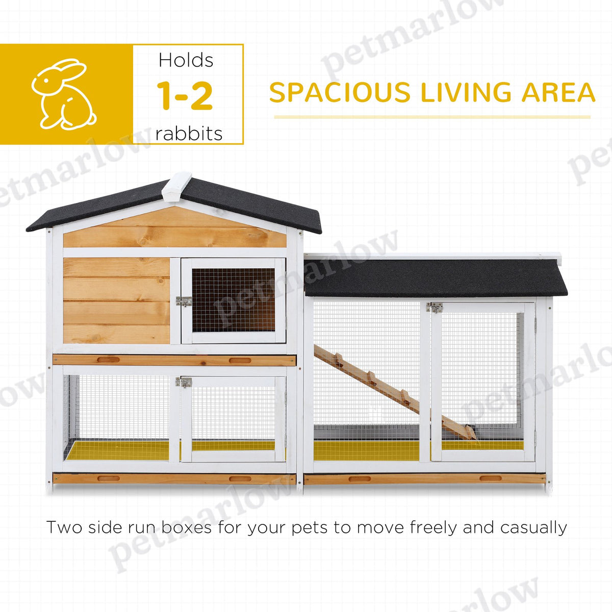 2 Storey Rabbit Hut for Indoor/Outdoor Use – view 6