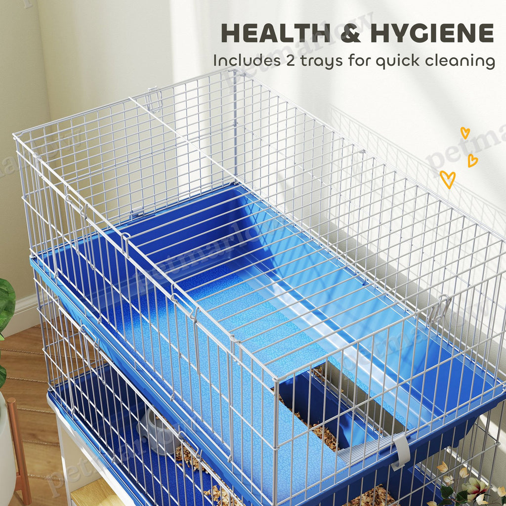 2-Tier Small Animal Cage for Guinea Pigs and Ferrets – view 4