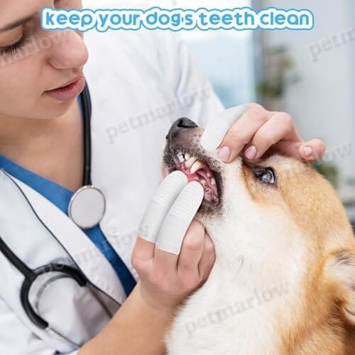 20Pcs Dog Toothbrush Soft Fabric Dog Finger Toothbrush – view 5
