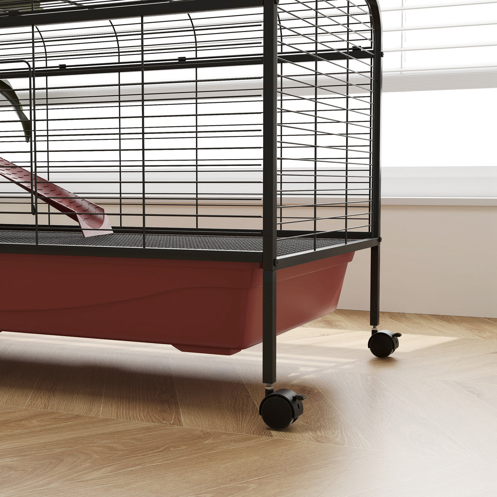 Small Animal Cage with Wheels and Ramp for Rabbits – view 9