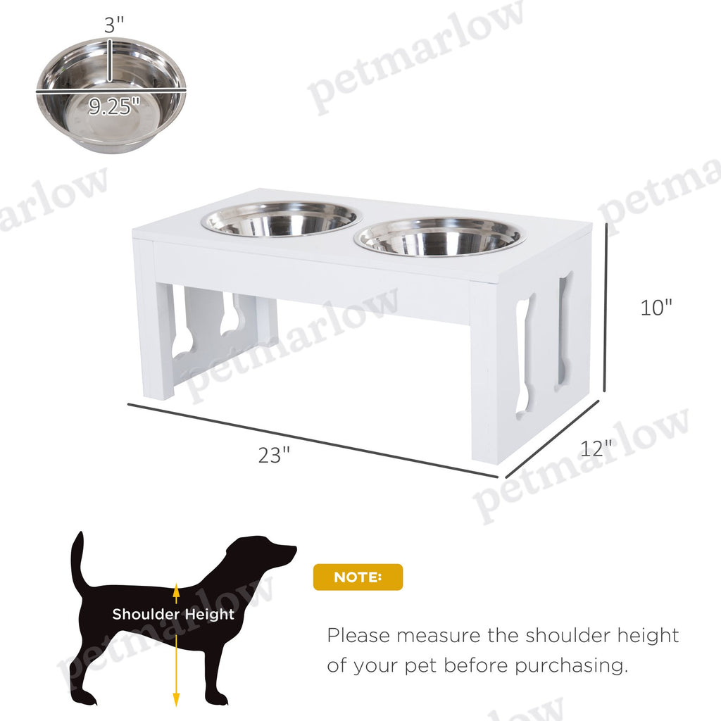 23" Modern Decorative Raised Dog Bowls – view 5