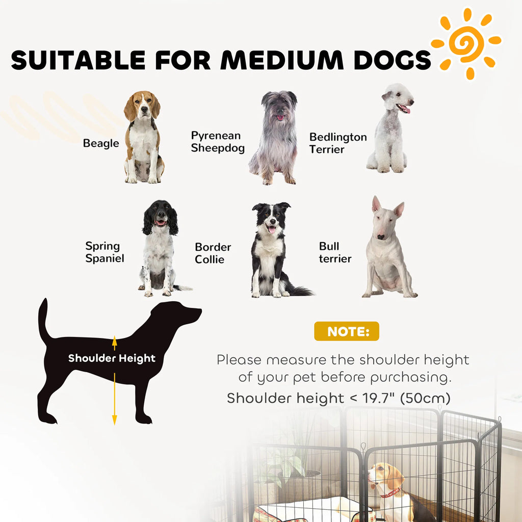 Portable 31.5" Dog Playpen for Indoor and Outdoor Use – view 7