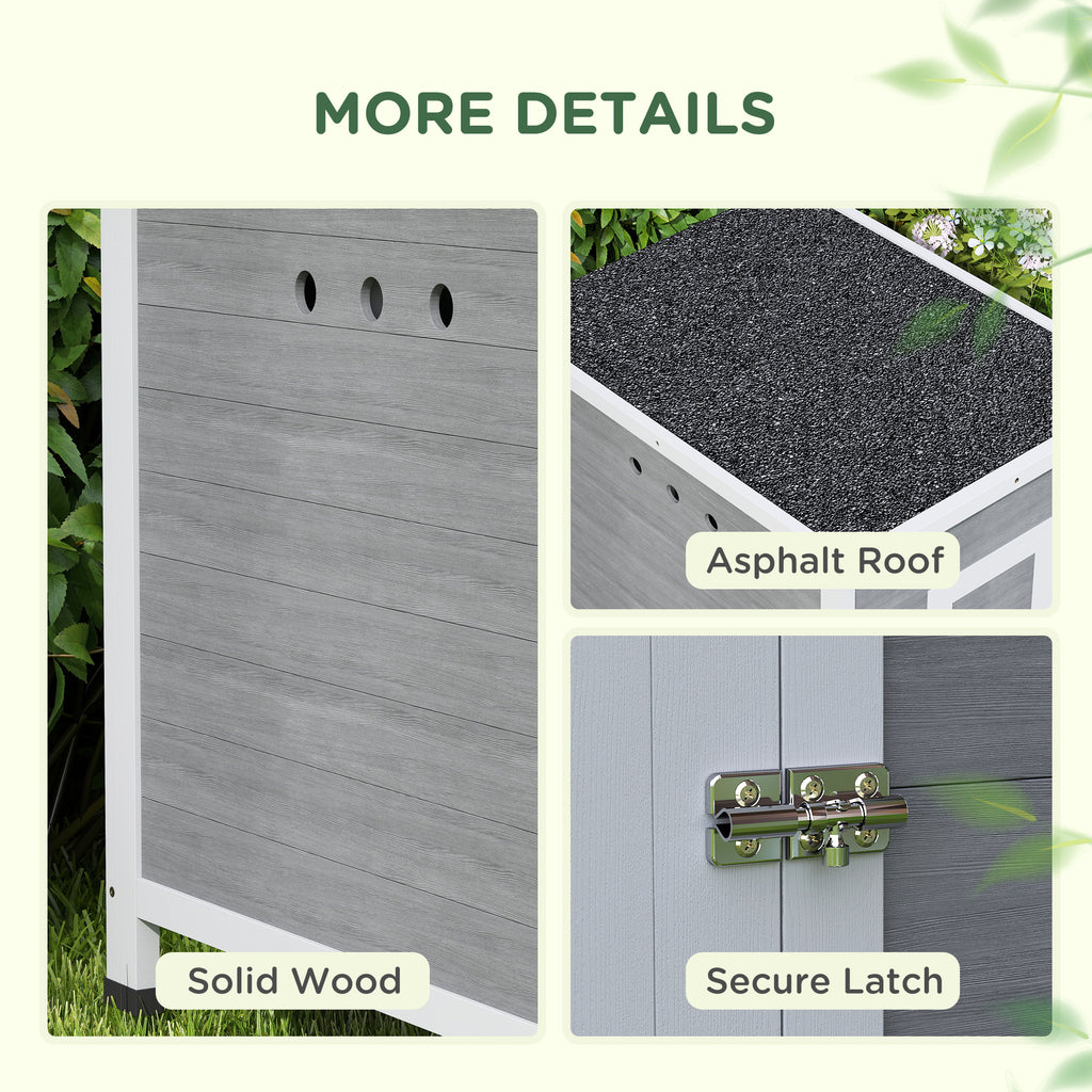 Wooden Duck Coop with Openable Roof and Removable Floor – view 9