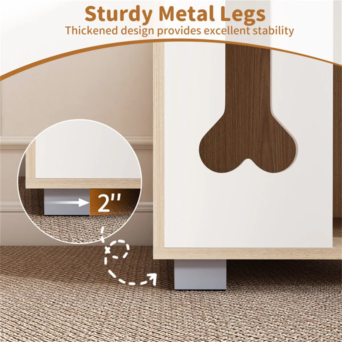 Cat Dog House Dog Bed Side Table – view 8