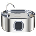Stainless Steel Cat Water Fountain with Large Capacity – Silver / 350x260x170 mm