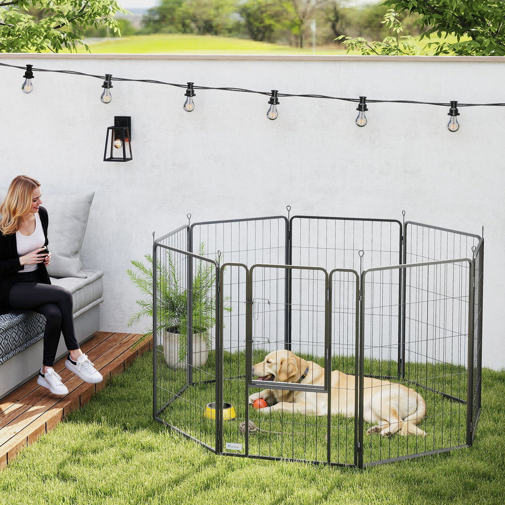 Heavy Duty Dog Playpen for Indoor and Outdoor Use – view 7