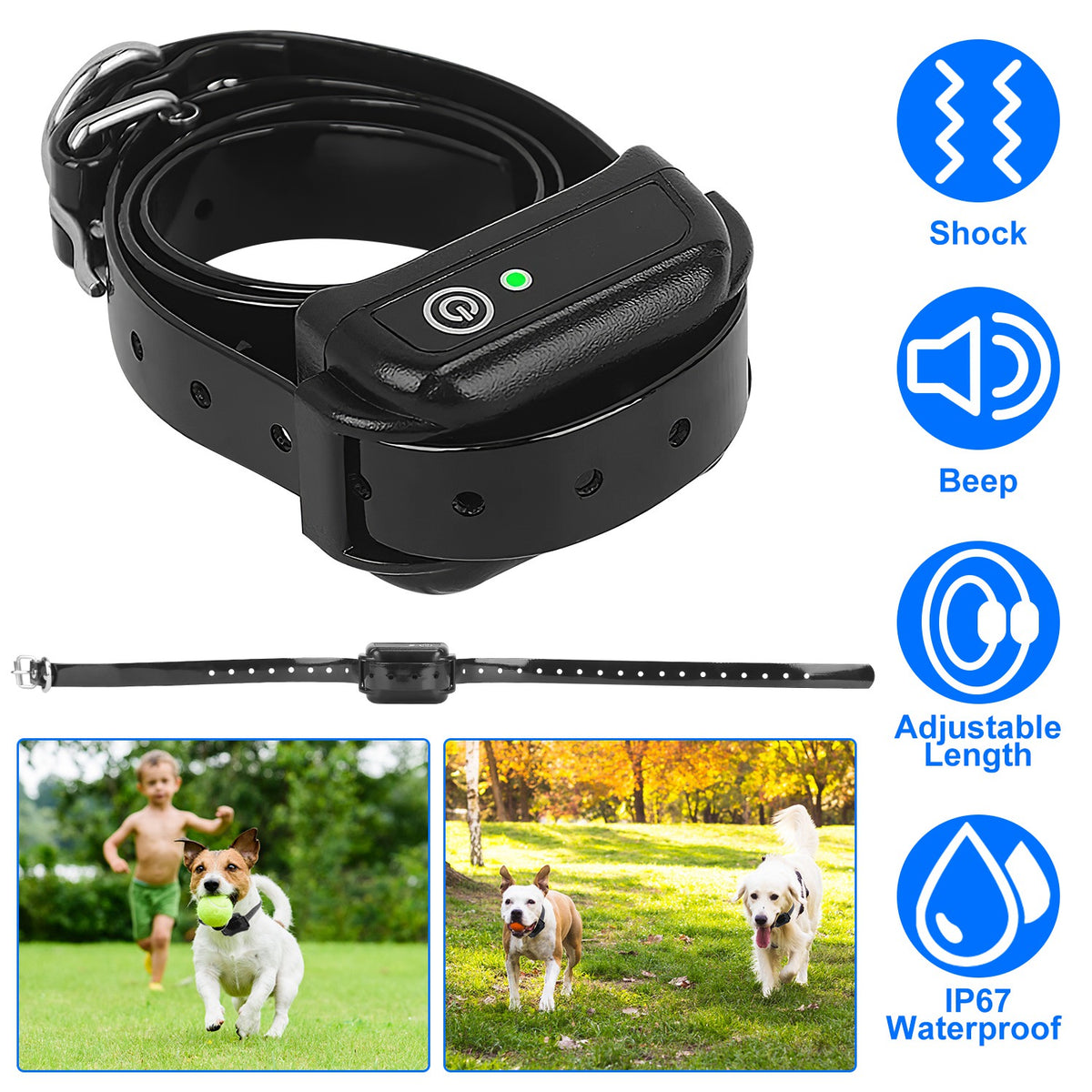 Wireless Electric Dog Fence System for Training and Containment – view 8
