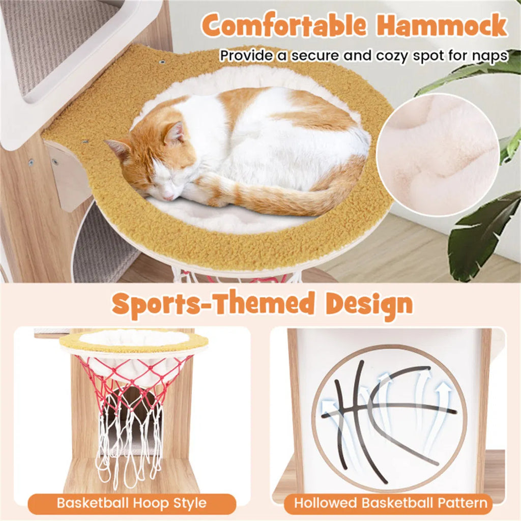 47 Inches Wooden Cat Condo – view 10