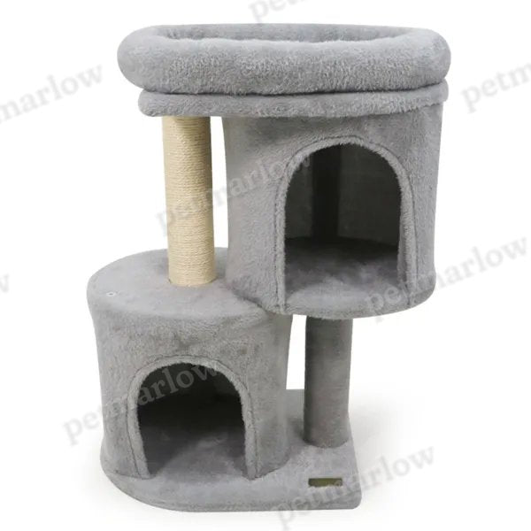 26" Compact Cat Tree With 2 Condos – view 4
