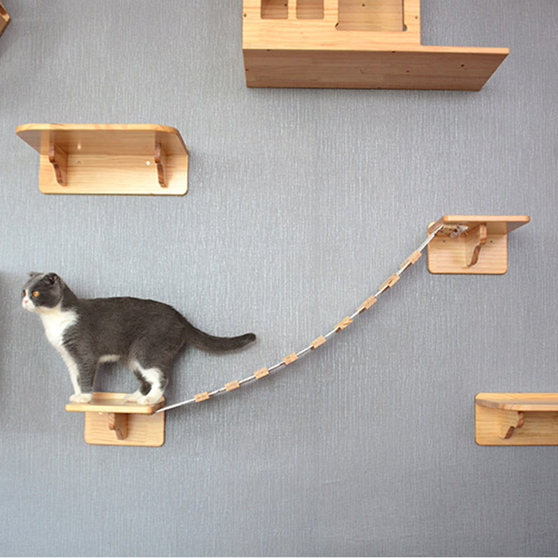 Cat climbing frame solid wood – view 23