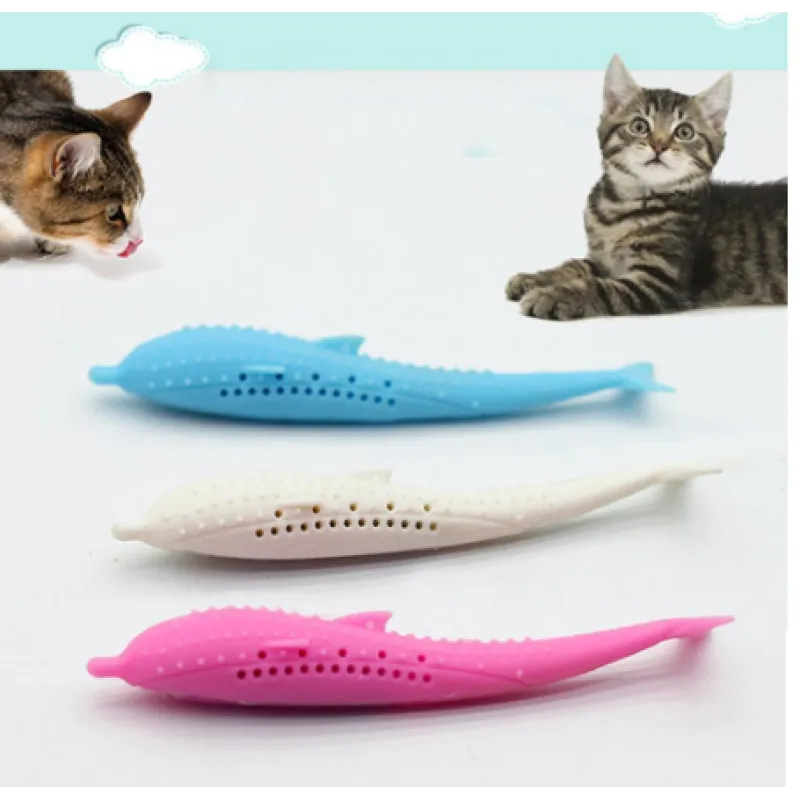 Silicone Chew Toys for Pets in the Shape of a Whale for Cats and Small Dogs – view 8