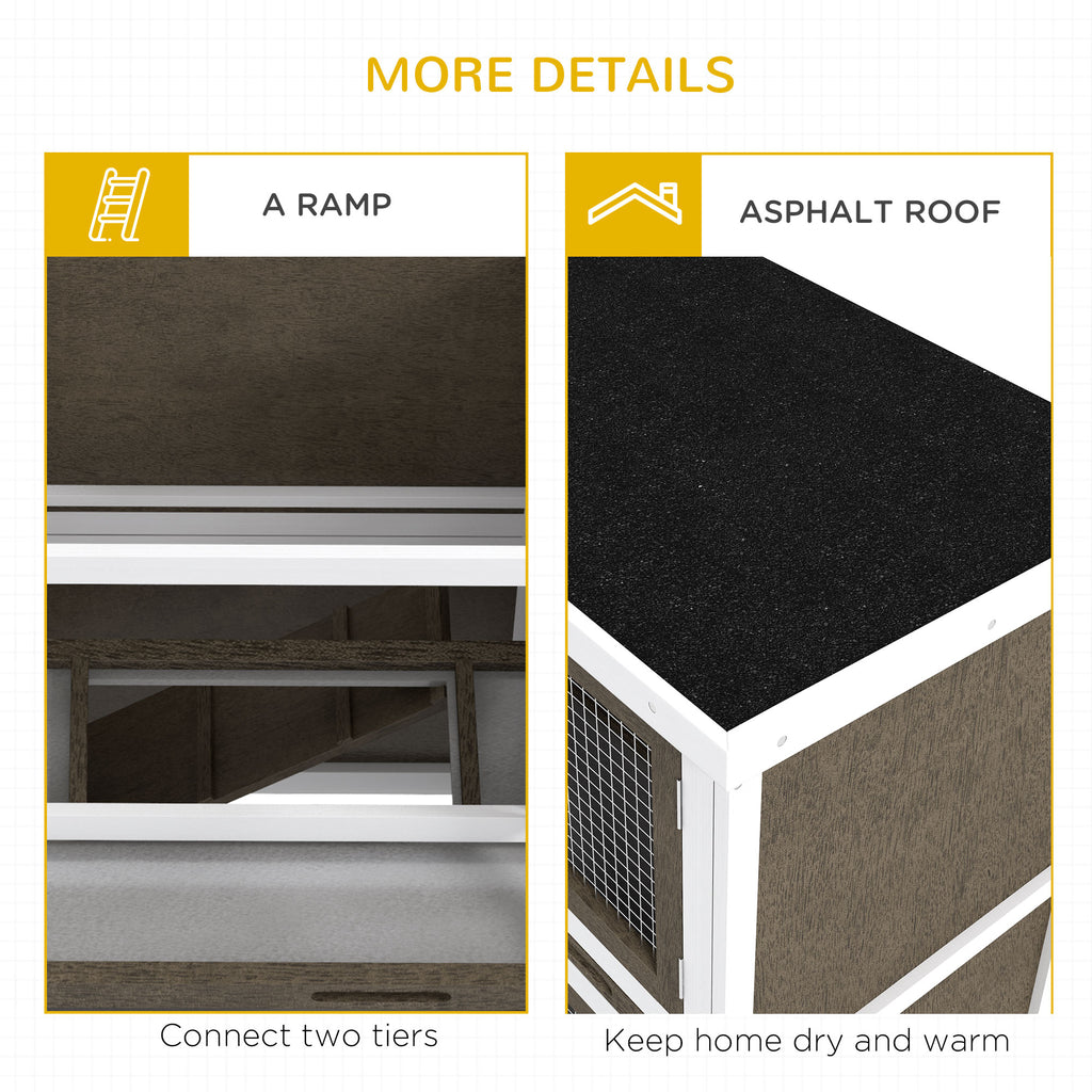 Bunny Hutch with Ramp for Indoor or Outdoor Use – view 7