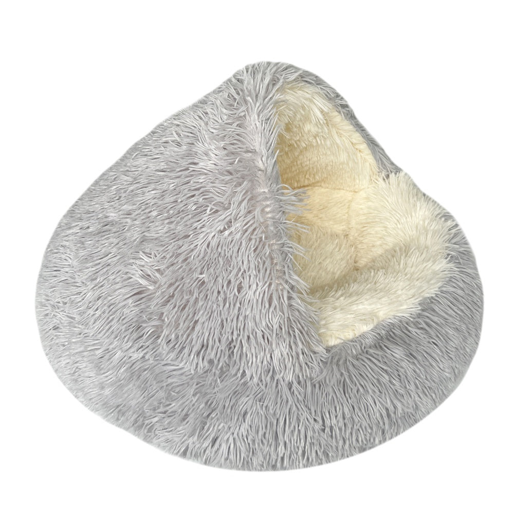 Semi Enclosed Cat and Dog Bed for Comfort – view 7