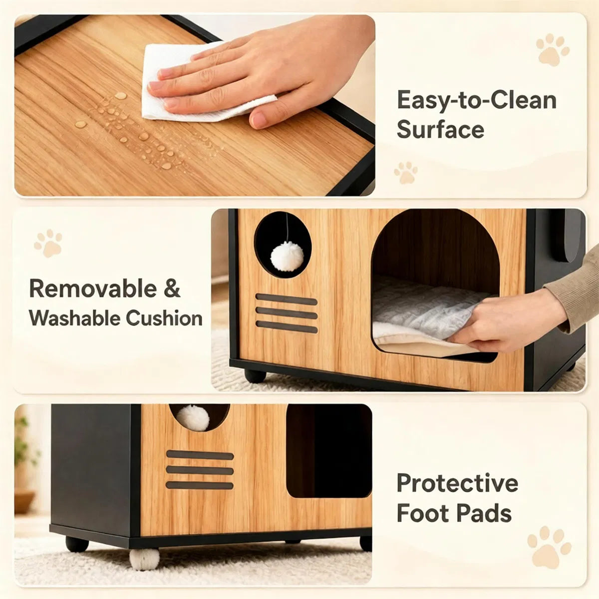 Cat and Dog Kennel Modern 19 Inches X 12 X 17.5 – view 9