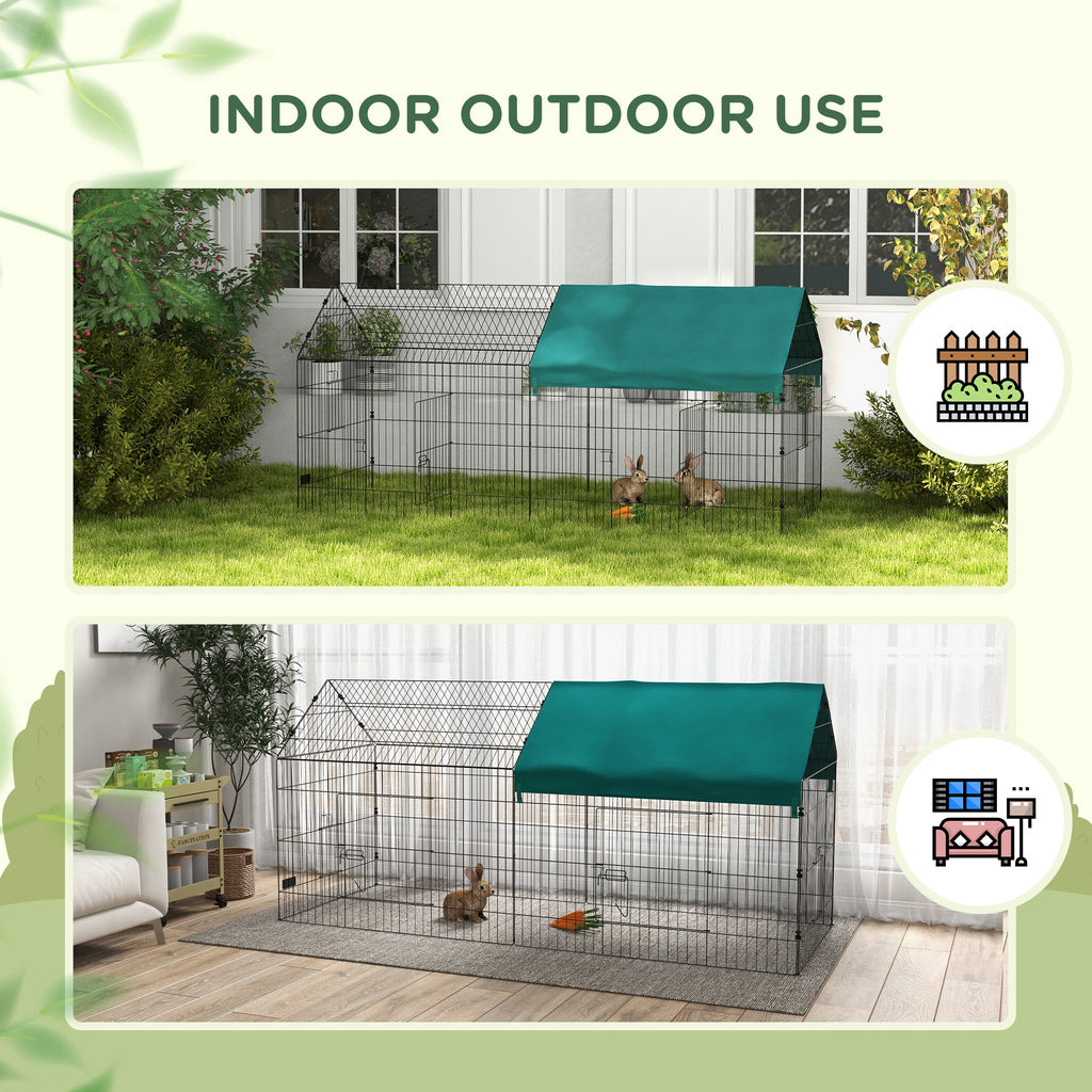 Small Animal Playpen with Roof for Indoor/Outdoor Use – view 9