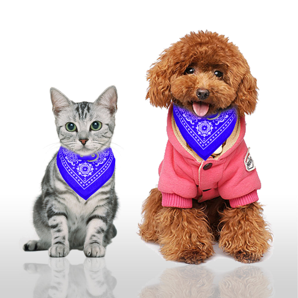 Adjustable Bandana Leather Pet Collar for Dogs and Cats – view 8