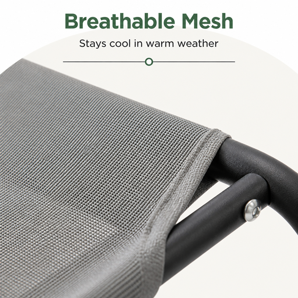 Petmarlow Elevated Cooling & Chew-Resistant Dog Bed – view 7