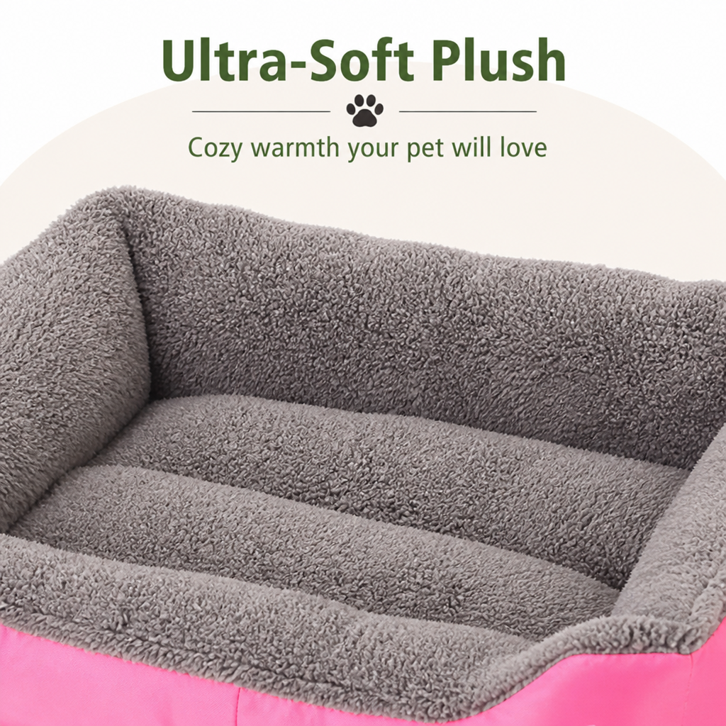 Petmarlow Warm Plush & Washable Dog Bed – view 10