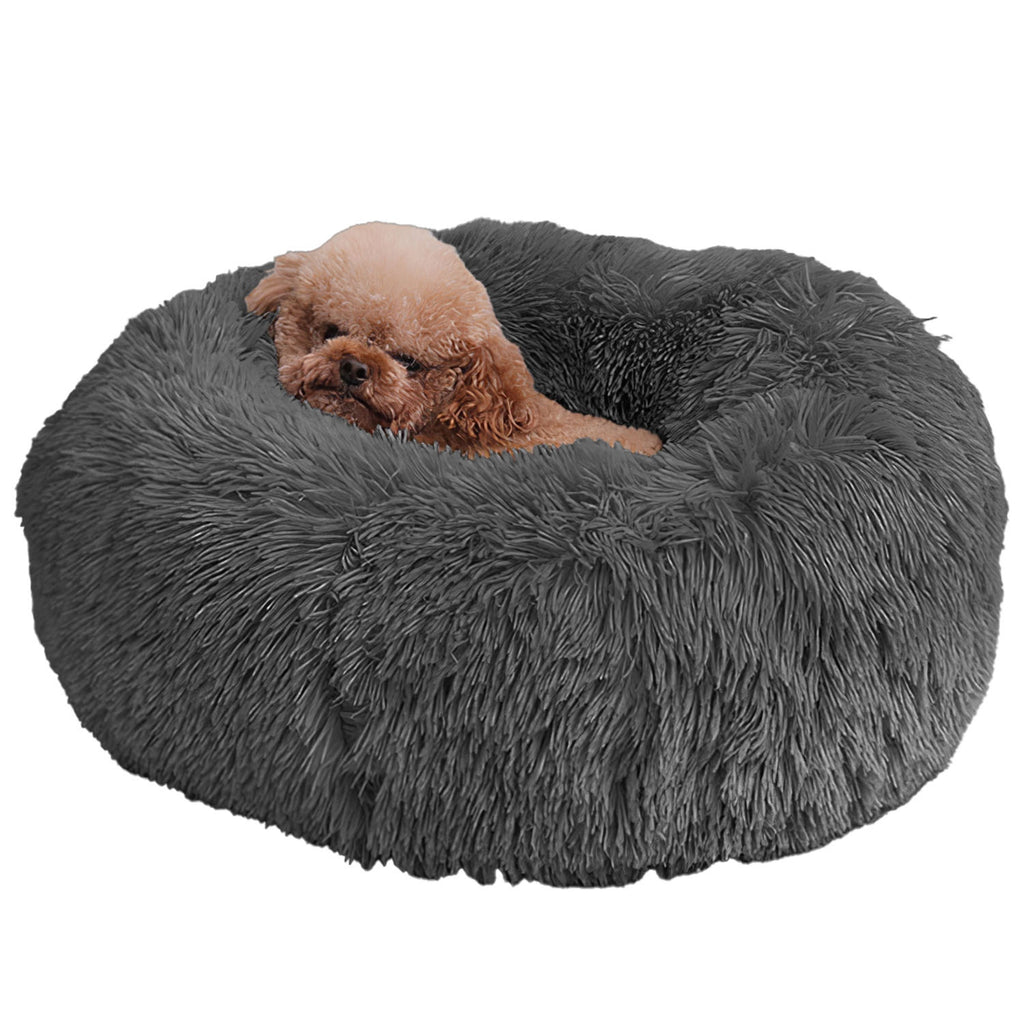 Cozy Plush Dog Bed with Supportive Rim – view 13