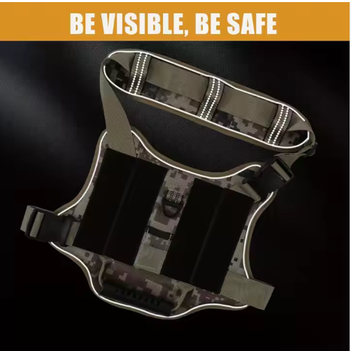 Tactical Service Dog Harness With Control Handle – view 7