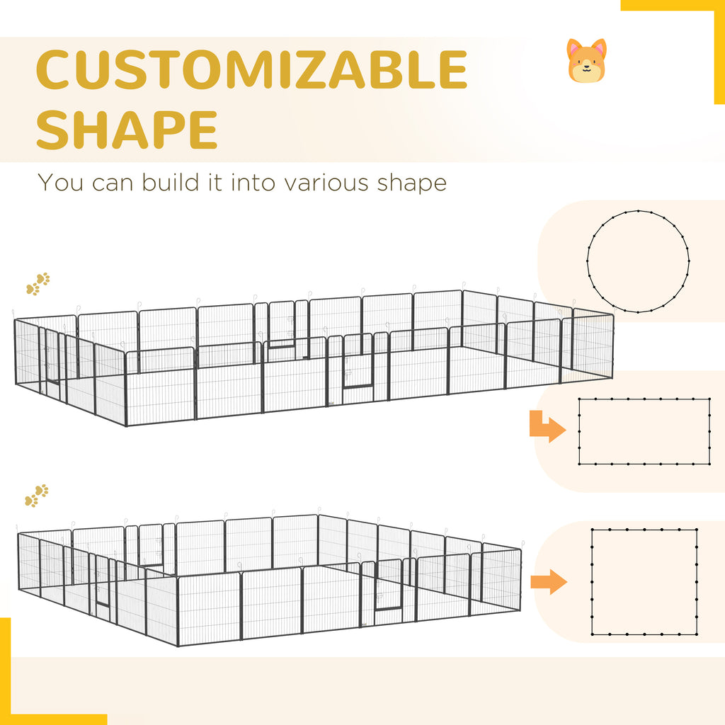24 Panel Dog Playpen for Small and Medium Dogs – view 7