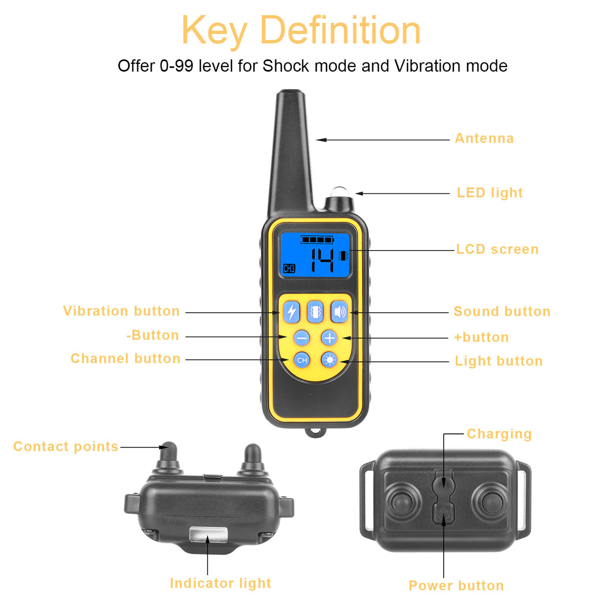 Dog Training Collar with Remote Control for Effective Training – view 8