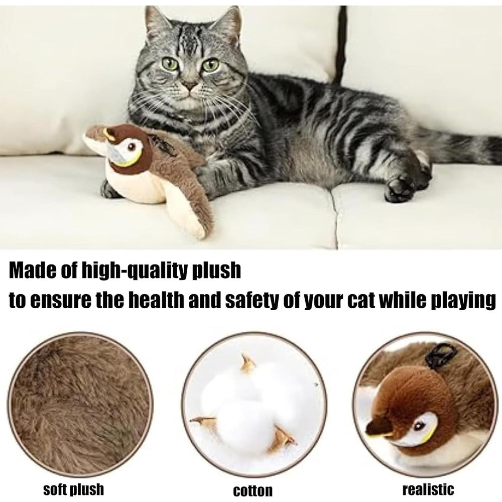 Flapping Bird Cat Toy for Indoor Exercise – view 7