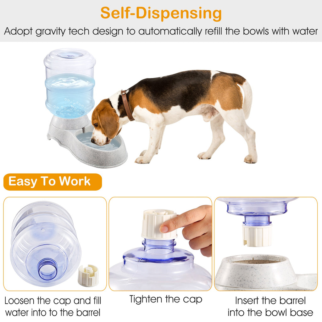 Gravity Pet Water Dispenser, 3.5L